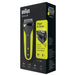 EAN 4210201276326 - Braun Series 3 81702940 afeitadora Máquina de afeitar de láminas Recortadora Negro, Verde imagen 7