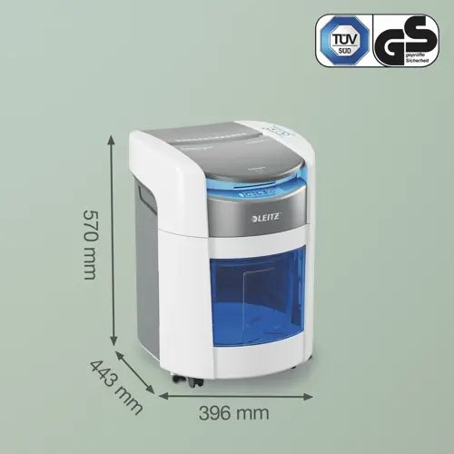 EAN 4002432143153 - Leitz IQ OptiMax Autofeed Home Office 150 P4 triturador de papel Corte cruzado 55 dB 22,5 cm Blanco imagen 9