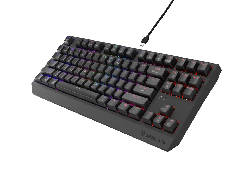 EAN 5901969443790 - GENESIS Thor 230 TKL Wireless Outemu Red teclado Juego USB + RF Wireless + Bluetooth QWERTY Gris imagen 16