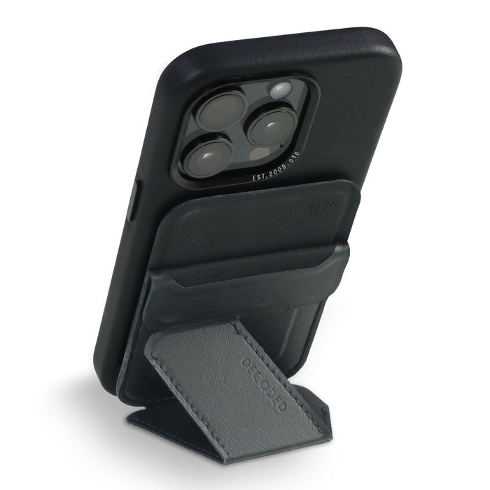 EAN 8720593011253 - Decoded D24MSCS1GE monedero, tarjetero y portadocumento de viaje Billetera Negro Silicona imagen 5