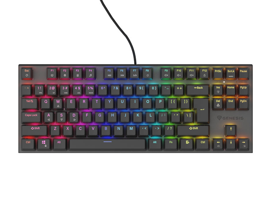 EAN 5901969432947 - GENESIS Thor 303 TKL teclado Juego USB QWERTY Internacional de EE.UU. Negro imagen 4