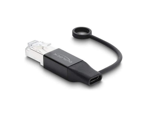 EAN 4043619611010 - DeLOCK 61101 cambiador de género para cable 1 x USB Type-C 1 x RJ45 Antracita imagen 2