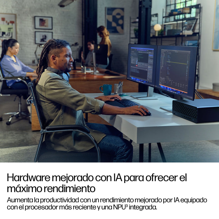 EAN 0199764821522 - HP EliteDesk 8 SFF G1i AI PC Intel Core Ultra 5 235 16 GB DDR5-SDRAM 512 GB SSD Windows 11 Pro Negro imagen 6