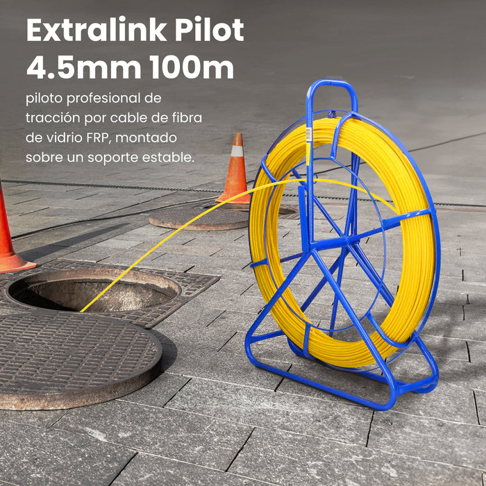 EAN 5903148916002 - Extralink EX.16002 dispensador de cable Azul, Amarillo imagen 4