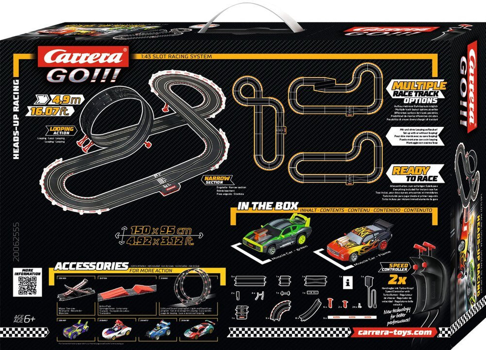 EAN 4007486625556 - Carrera GO!!! Heads-Up Racing imagen 2