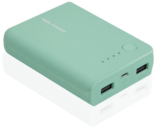 EAN 4040895975836 - RealPower PB-10k 10000 mAh Turquesa imagen 1
