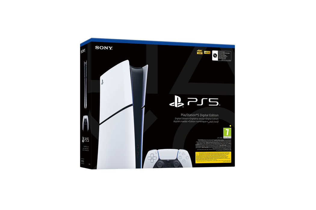 EAN 711719577478 - Sony PlayStation 5 Slim Digital Edition 1 TB Wifi Negro, Blanco imagen 5