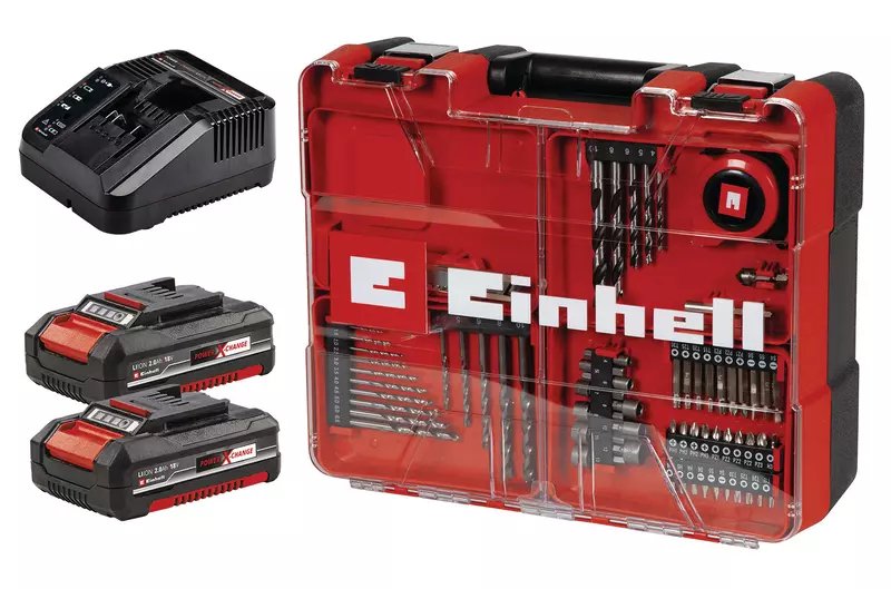 EAN 4006825658743 - Einhell TE-CD 18/40 24000 RPM Sin llave 1,46 kg Negro, Rojo imagen 2