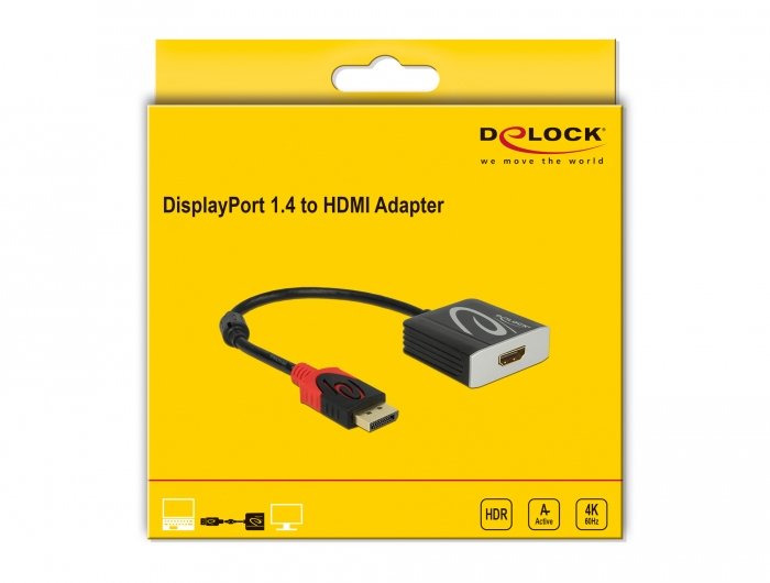 EAN 4043619652075 - DeLOCK 65207 adaptador de cable de vídeo 0,2 m imagen 2