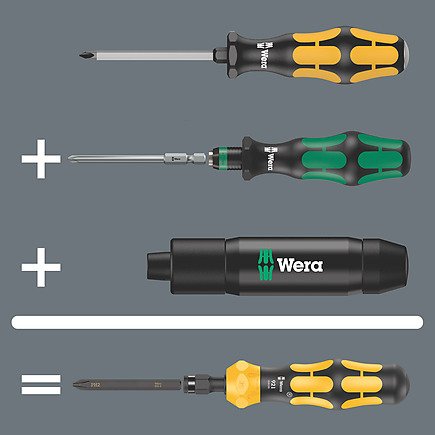 EAN 4013288221698 - Wera 05018100001 destornillador manual Destornillador múltiple Destornillador plano imagen 4