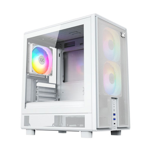 EAN 6978262011000 - XYZ X-CS-ATOM-W carcasa de ordenador Micro Torre Blanco imagen 1