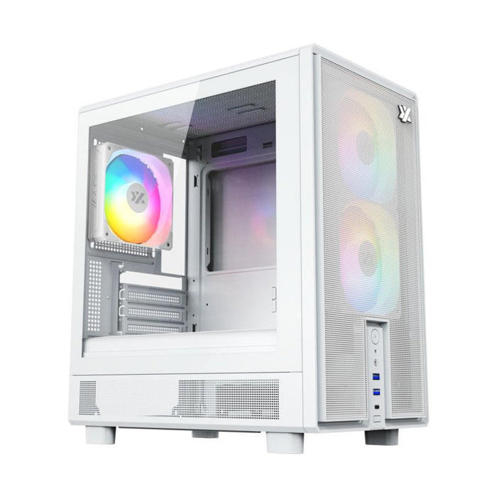 EAN 6978262011000 - XYZ X-CS-ATOM-W carcasa de ordenador Micro Torre Blanco imagen 1