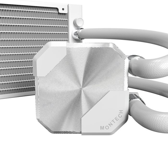 EAN 4710562746839 - Montech HyperFlow Silent 360 Procesador Sistema de refrigeración líquida todo en uno 12 cm Blanco 1 pieza imagen 6