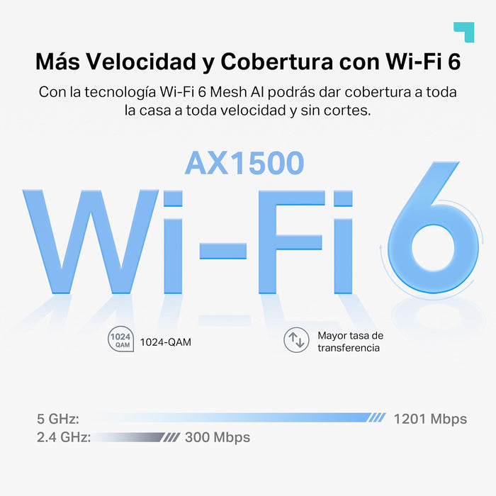 Tp-Link Wl-Ap Access Point Deco X1500 Mesh-Symem 2-Pack