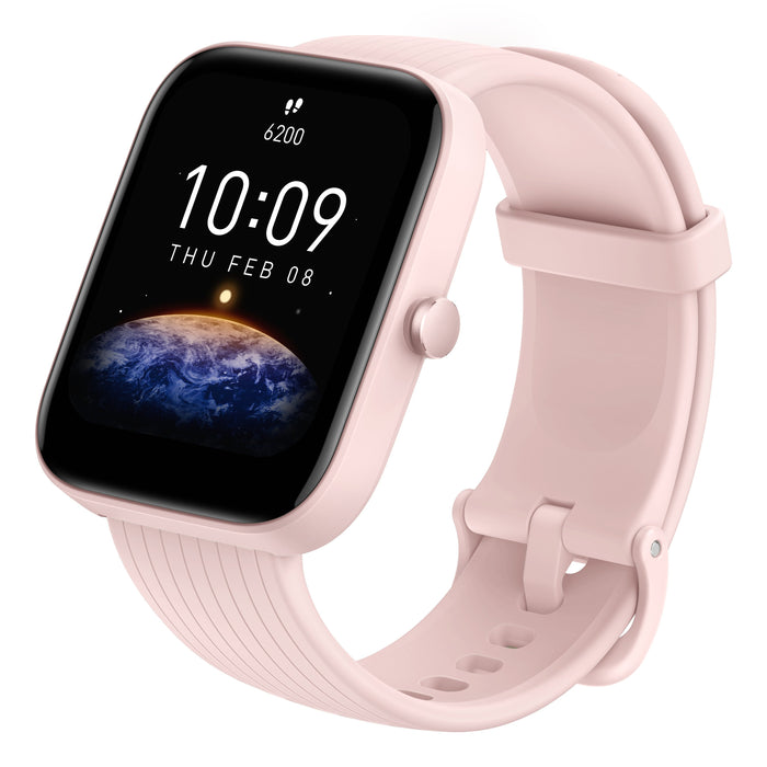 EAN 6972596104797 - Amazfit Bip 3 Pro 4,29 cm (1.69") TFT 44 mm Digital 240 x 280 Pixeles Pantalla táctil Rosa GPS (satélite) imagen 3