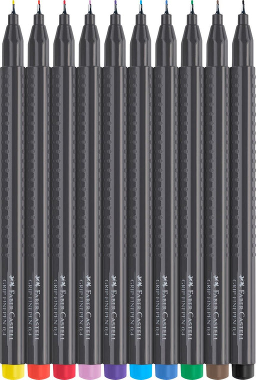 EAN 4005401516101 - Faber-Castell Grip rotulador de punta fina Multicolor 10 pieza(s) imagen 2