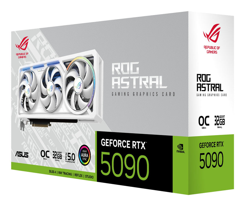 EAN 4711636112086 - ASUS ROG Astral - -RTX5090-O32G-WHITE NVIDIA GeForce RTX 5090 32 GB GDDR7 imagen 22