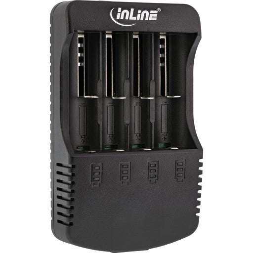 EAN 4043718277674 - InLine 01287L cargador de batería Pilas de uso doméstico Corriente alterna, CC imagen 1