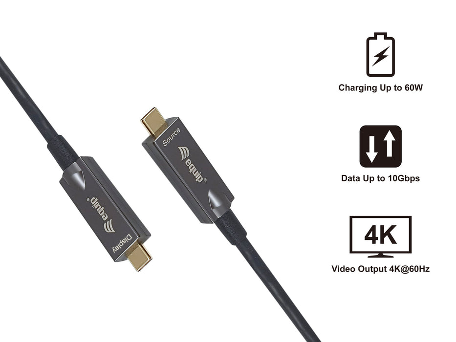 EAN 4015867231197 - Equip 119461 cable USB USB 3.2 Gen 2 (3.1 Gen 2) 5 m USB C Negro imagen 4