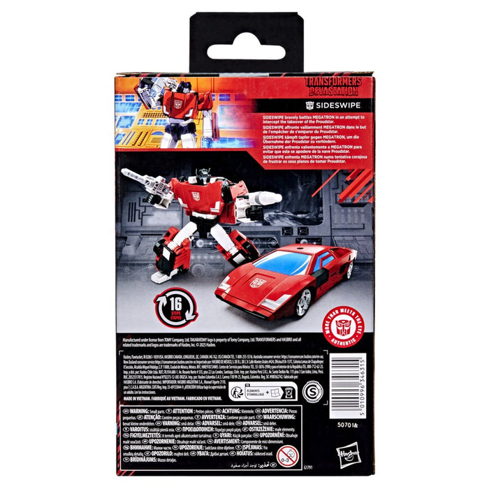 EAN 5010996346315 - Transformers Studio Series Devastation Sideswipe imagen 5