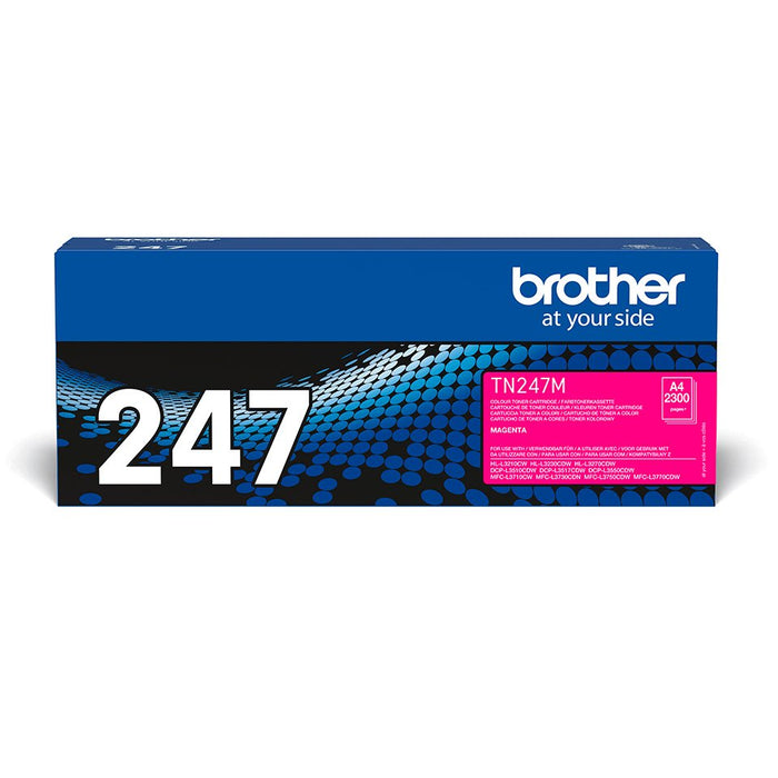 EAN 4977766787574 - Brother TN-247M cartucho de tóner 1 pieza(s) Original Magenta imagen 1