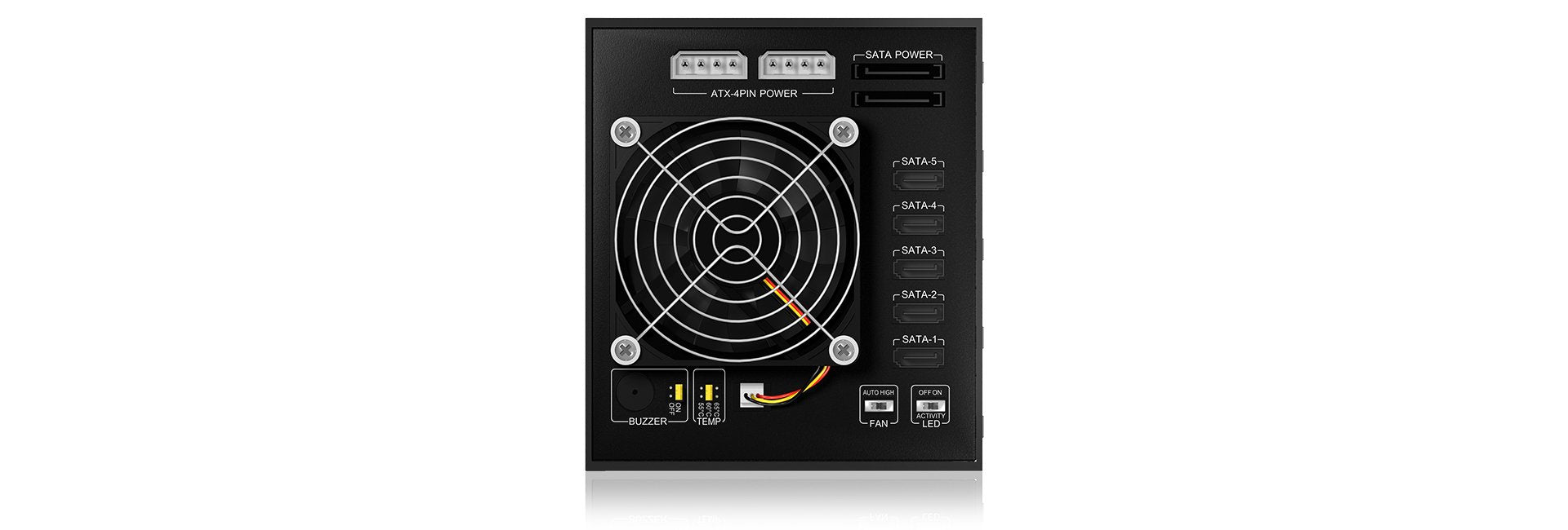 EAN 4250078161417 - ICY BOX IB-565SSK 3x 5,25" Bandeja para disco duro Negro imagen 7