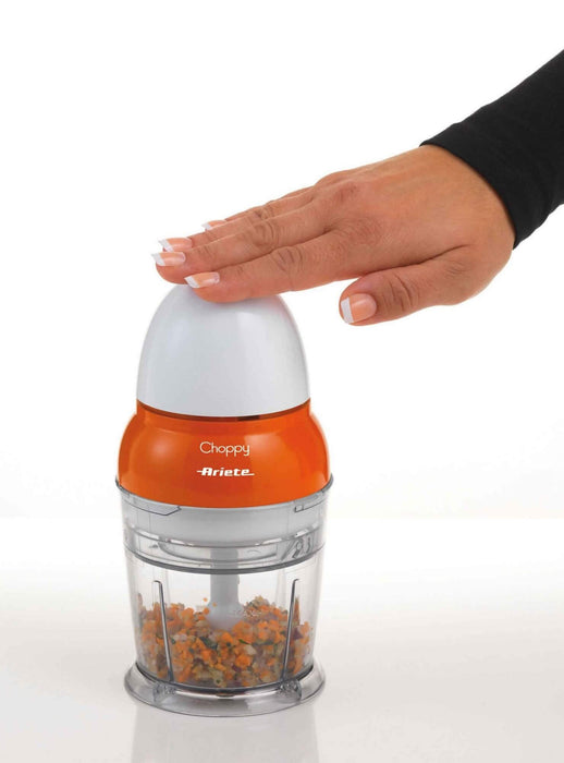 EAN 8003705111646 - Ariete 00C183620AR0 picadora eléctrica de alimentos 0,25 L Naranja, Blanco imagen 4
