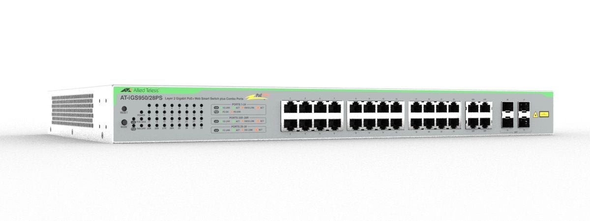 EAN 767035239569 - Allied Telesis iGS950/28PS Gestionado L2 Gigabit Ethernet (10/100/1000) Energía sobre Ethernet (PoE) Monta imagen 29