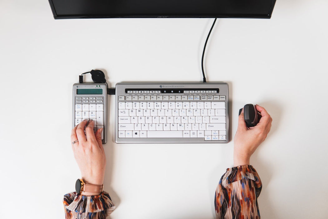 EAN 5050914345365 - BakkerElkhuizen S-board 840 Numeric teclado numérico PC USB Gris claro, Blanco imagen 7