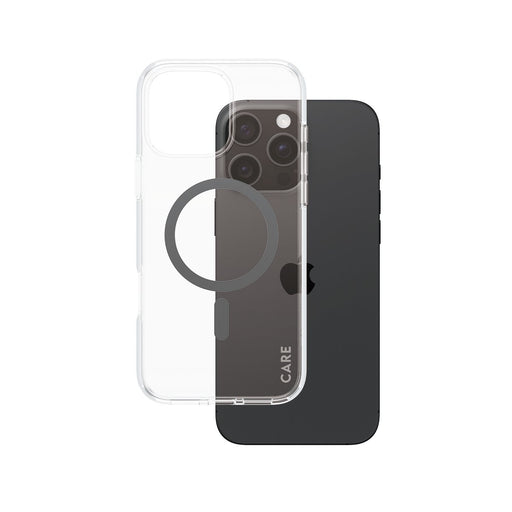 EAN 5715685004148 - PanzerGlass CARE™ by ® Urban Combat Case Transparent w. Black MagSafe iPhone 16 Pro Max funda para teléfo imagen 1
