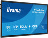 EAN 4948570124046 - iiyama PROLITE TE8614MIS-B2AG Pantalla plana para señalización digital 2,17 m (85.6") LCD Wifi 435 cd / m imagen 2