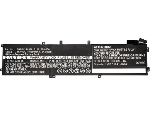 EAN 5706998637345 - CoreParts MBXDE-BA0090 refacción para laptop Batería imagen 1