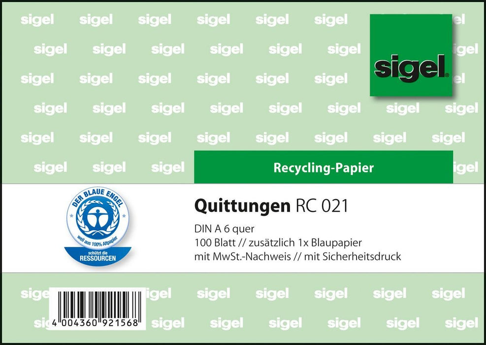 EAN 4004360921568 - Sigel RC021 formulario comercial imagen 1