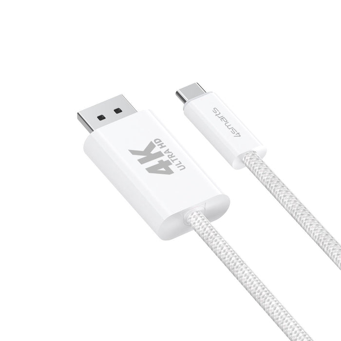 EAN 4252011907717 - 4smarts 540958 cable DisplayPort 2 m USB C Blanco imagen 2