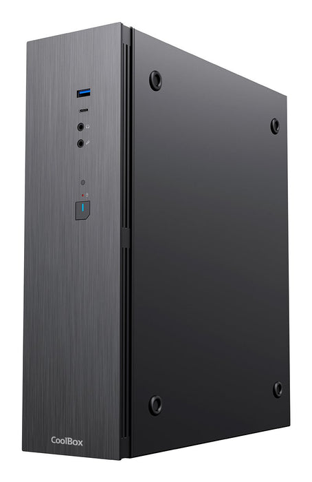EAN 8436624420658 - CoolBox PC micro ATX T370 Slim Perfil bajo (Slimline) Negro imagen 1