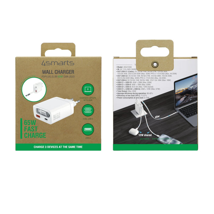 EAN 4252011914265 - 4smarts PDPlug Universal Blanco Corriente alterna Carga rápida Interior imagen 7