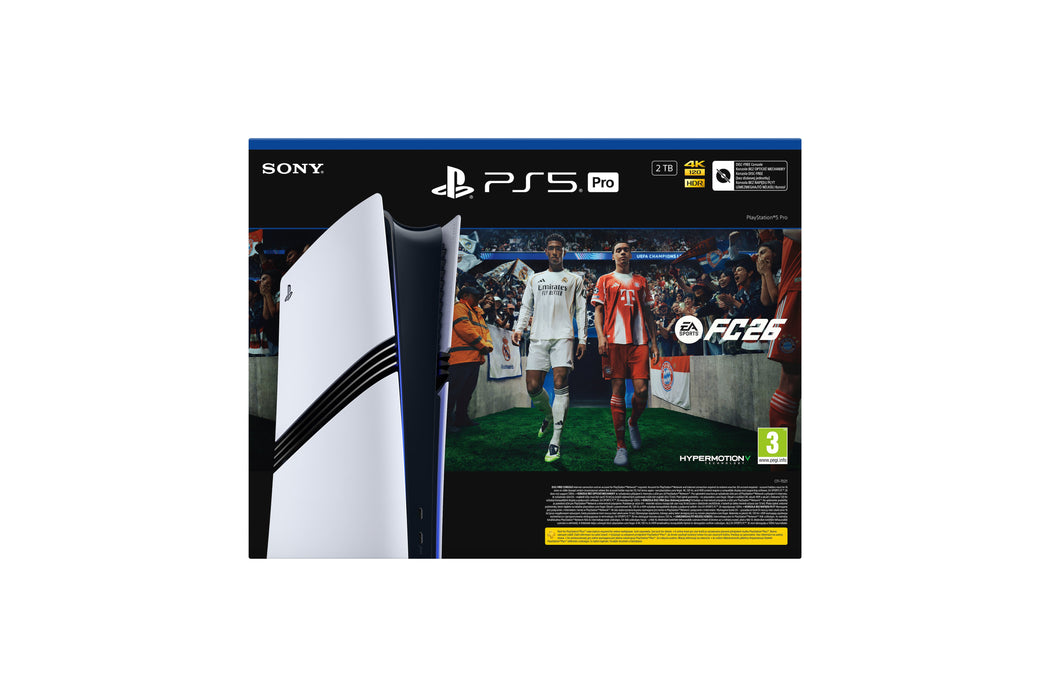 EAN 0711719024101 - Sony Playstation 5 Pro FC26 Bundle 2 TB Wifi Negro, Blanco imagen 2