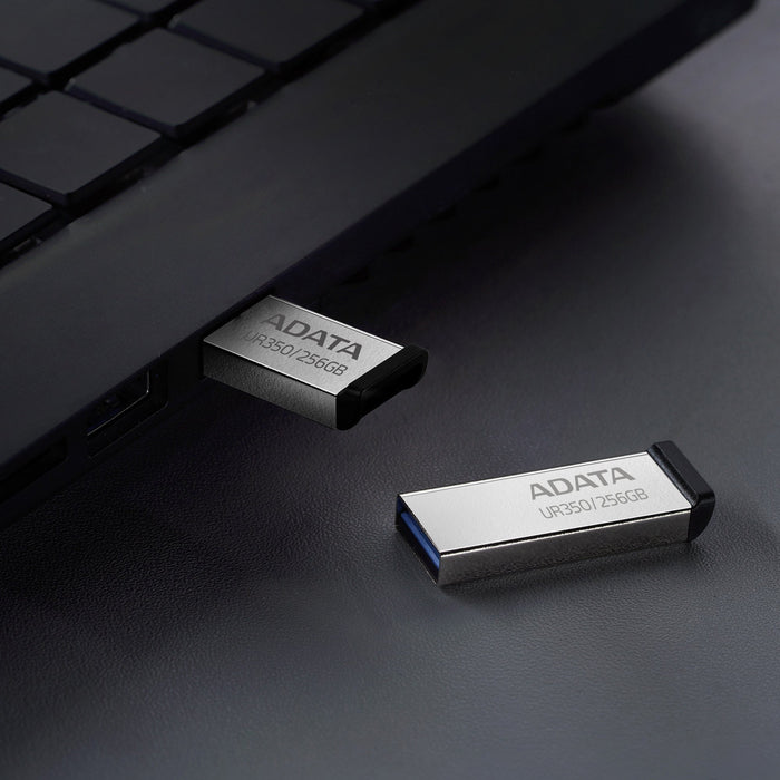 EAN 4711085946539 - ADATA UR350 unidad flash USB 256 GB USB tipo A 3.2 Gen 1 (3.1 Gen 1) Negro, Plata imagen 6