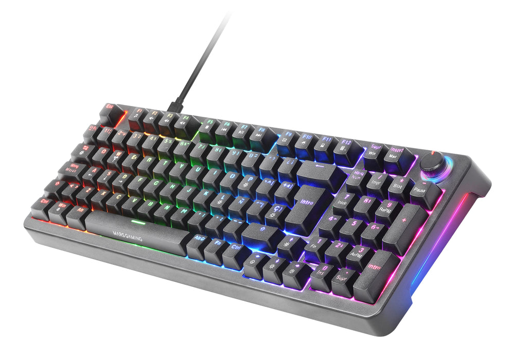 EAN 8435693110354 - Mars Gaming MKPROYFR teclado Juego USB AZERTY Francés Negro imagen 1