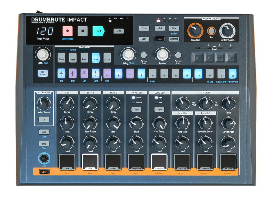EAN 3760033531212 - Arturia DrumBrute Impact Negro imagen 8