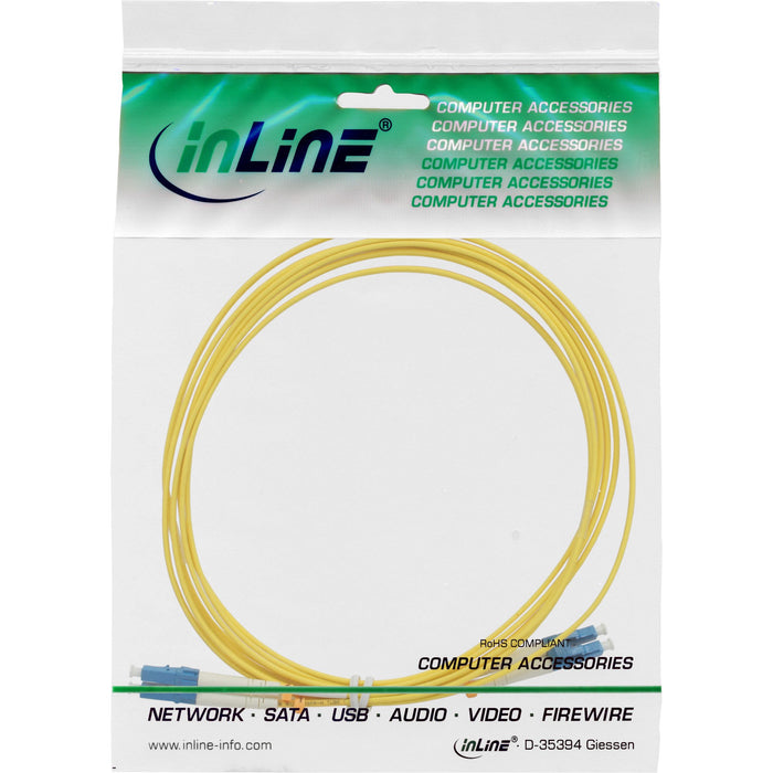 EAN 4043718183449 - InLine 88656P Cable de fibra óptica e InfiniBand 1 m LC Amarillo imagen 2