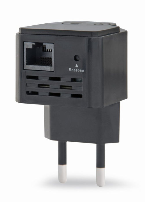EAN 8716309117210 - Gembird WNP-RP300-03-BK repetidor y transceptor Repetidor de red 300 Mbit/s Negro imagen 1