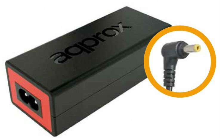 EAN 8435099522263 - Approx appA09 adaptador e inversor de corriente Interior 90 W Negro, Rojoimagen 1)