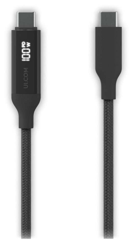 EAN 0810084696217 - Ubiquiti UACC-Cable-USB-100W-0.3M-BK cable USB 0,3 m USB C Negro, Gris imagen 2