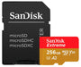 EAN 0619659189068 - SanDisk Extreme PLUS 256 GB MicroSDXC Clase 10 imagen 1