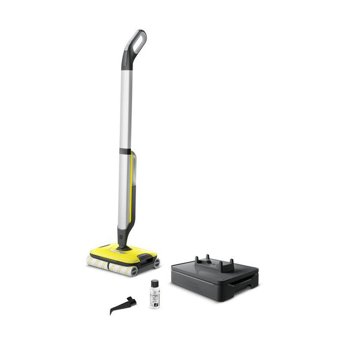 EAN 4054278540955 - Kärcher FC 7 Cordless Escoba eléctrica Batería Seca y húmeda Sin bolsa Plata, Amarillo imagen 1