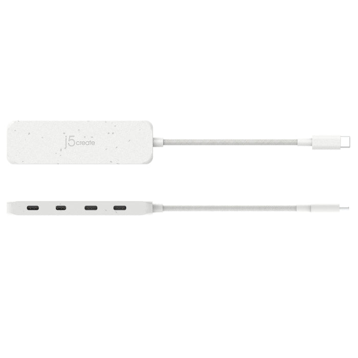 EAN 4712795087826 - j5create JCH345EW USB 3.2 Gen 1 (3.1 Gen 1) Type-C 10000 Mbit/s Blanco imagen 4