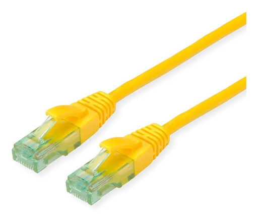 EAN 7630049630635 - ROLINE Recycled Material 21.45.3121 cable de red Amarillo 1 m Cat6a U/UTP (UTP) imagen 1
