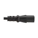 EAN 37332280879 - Eaton P004-01M-EU cable de transmisión Negro 1 m IEC C13 IEC C14 imagen 4