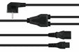 EAN 4066857000354 - Kabelmeister SK0135-S020 cable de transmisión Negro 2 m Enchufe tipo E+F C13 coupler + C5 coupler imagen 2
